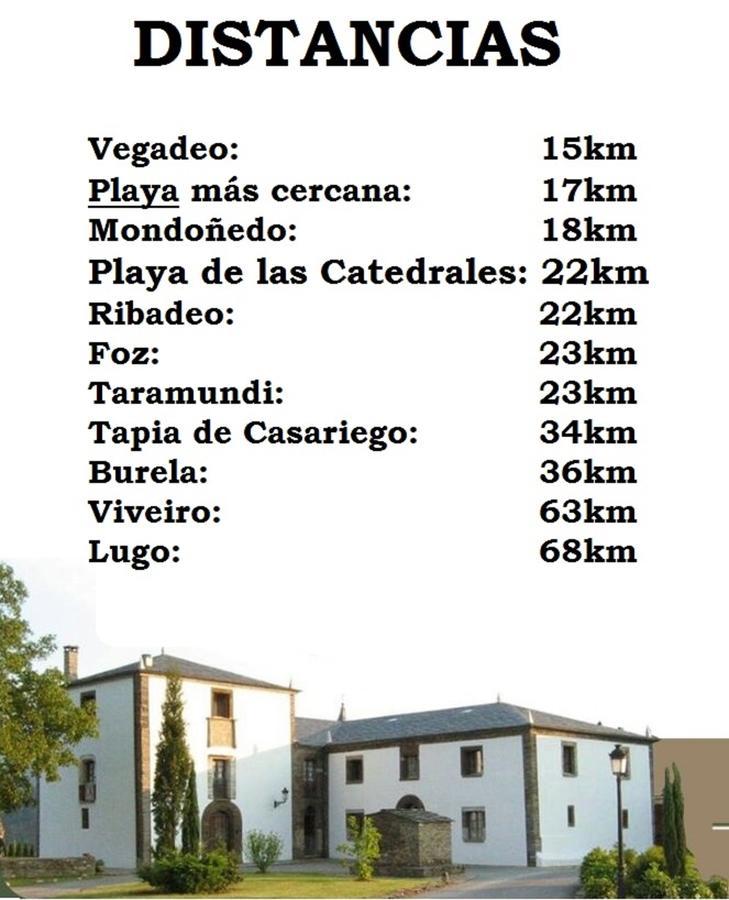 Pazo De Terrafeita Hotel Trabada Exterior foto